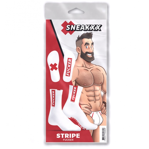 Stripe Fucker SneakXX socks