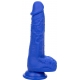 Gode vibrant Admiral 14 x 3.7 cm Bleu