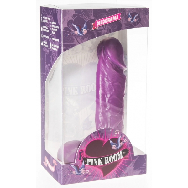 Dildo P01 Felix 13 x 3.8 cm Purple