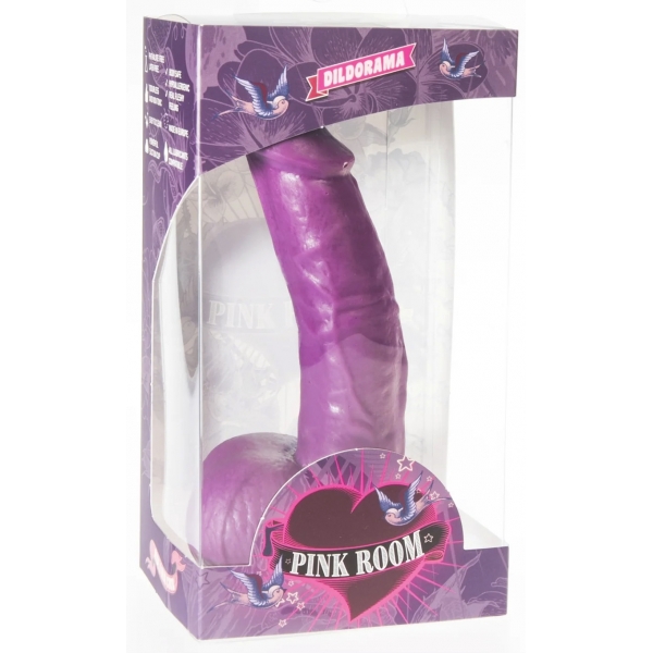 Dildo P02 Harley 13 x 3,8 cm Roxo