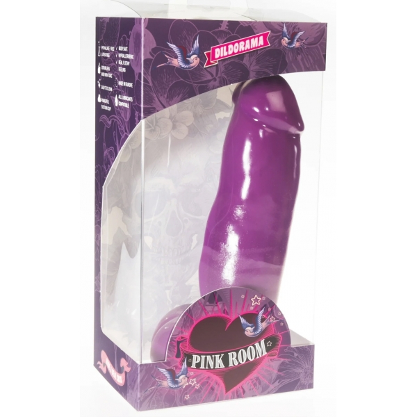 Dildo P13 Dean 16 x 6,2 cm Roxo