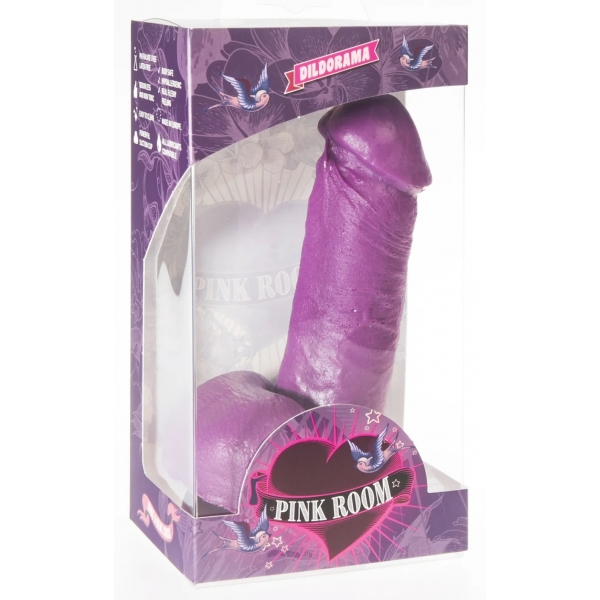 Dildo P03 Aaron 12 x 4,3 cm Viola