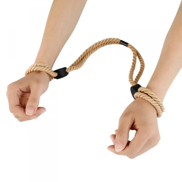 Dualpurpose Rope Handcuffs