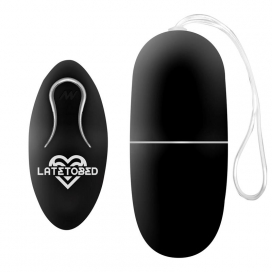 LATETOBED Vibrating egg Ecoblack 7.5 x 3.2cm