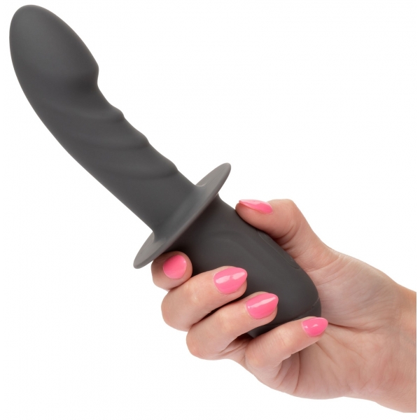 Consolador vibrador Ramrod con mango giratorio 11 x 3,2 cm