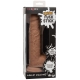 Dildo vibrante Fuck Squirting 17 x 4,2 cm Marrone