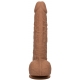 Dildo Vibratório Fuck Squirting 17 x 4,2cm Castanho