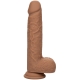 Dildo vibrante Fuck Squirting 17 x 4,2 cm Marrone