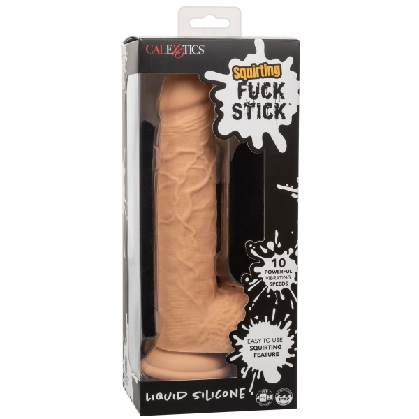 Dildo Vibratório Fuck Squirting 17 x 4,2cm