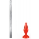 Plug anal CLASSIC S I Love Butt 11 x 4.3 cm Rouge