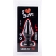 Plug Classic M I Love Butt 13 x 5.3 cm Schwarz