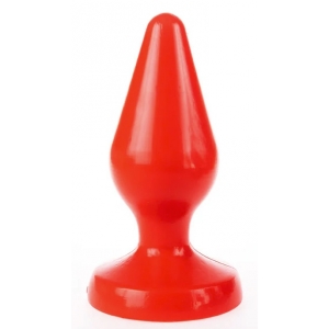 I Love Butt Plug Classic L I Love Butt 15 x 6.8 cm red