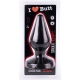 Plug anal CLASSIC XXL I Love Butt 20 x 9 cm Noir