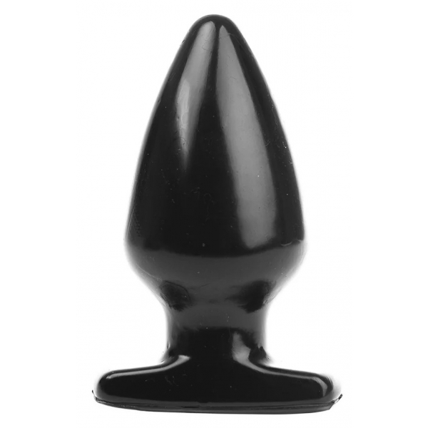 Plug anal FAT M I Love Butt 14 x 7.5 cm Noir