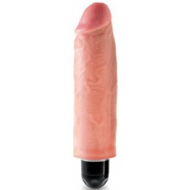 King Cock Stiffy 15 x 4 cm Flesh Vibrierender Dildo