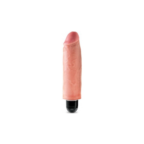 King Cock Stiffy dildo vibrante 15 x 4 cm Flesh