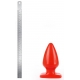 Plug anal FAT M I Love Butt 14 x 7.5 cm Rouge