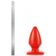 Plug anal FAT L I Love Butt 15.5 x 9 cm Rouge