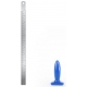 Plug anal SLIM S I Love Butt 8.5 x 3 cm Bleu