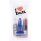 Plug anal SLIM M I Love Butt 11 x 3.7 cm Bleu