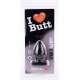 Plug Spade S I Love Butt 9 x 5.3 cm Black