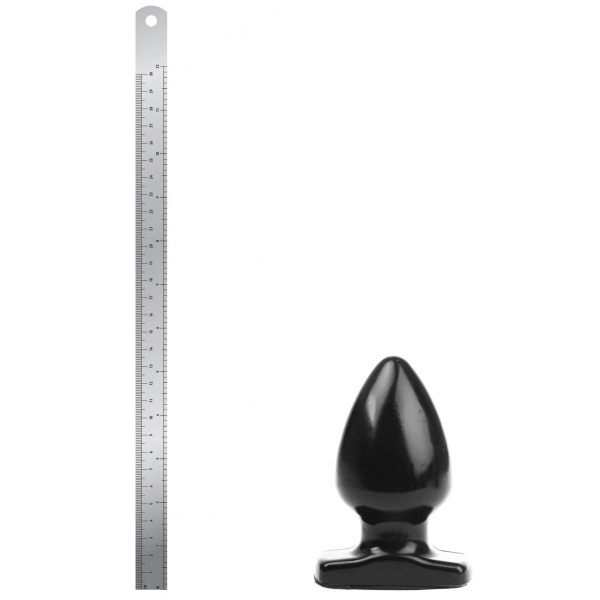 Plug Spade M I Love Butt 11 x 6.7 cm Schwarz