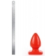 Plug Spade M I Love Butt 11 x 6,7 cm Vermelho