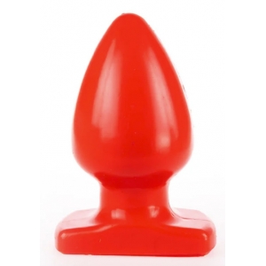 I Love Butt Plug Spade L I Love Butt 15 x 9 cm Red