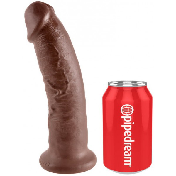 Dildo King Cock 22 x 5,3 cm Castanho