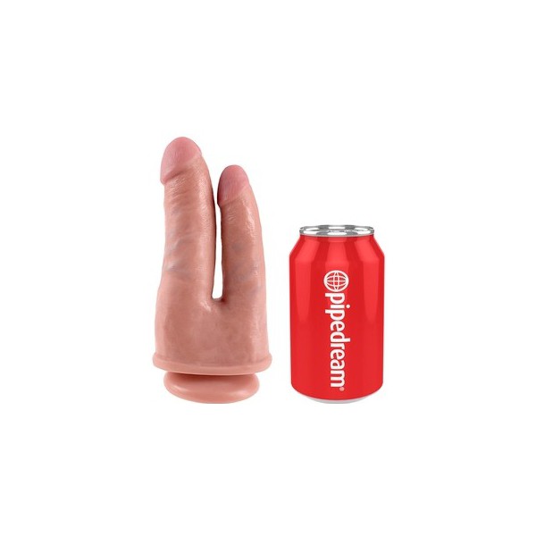 King Cock Penetrator duplo dildo 14 x 4cm