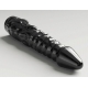 Dildo ABS09 Allez Zwart Steroïd 34 x 8cm