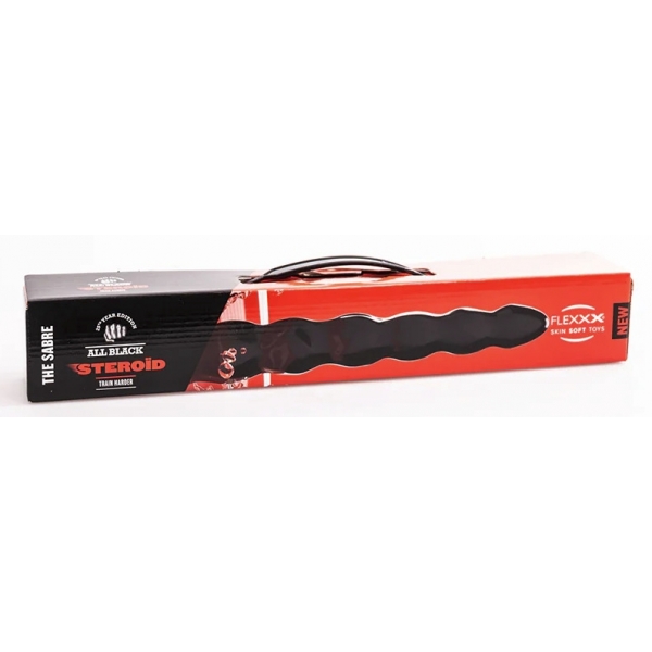 Dildo ABS07 THhe Sabre All Black Steroid 33 x 4.5cm