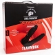 Doppio Dildo ABS03 Teamwork All Black Steroid 25 x 7 cm