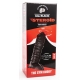 Dildo ABS10 The Gym Buddy All Black Steroid 27 x 8,5cm