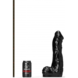 All Black Steroïd ABS06 Bodybuilder Volledig Zwarte Steroïde Dildo 26 x 8cm