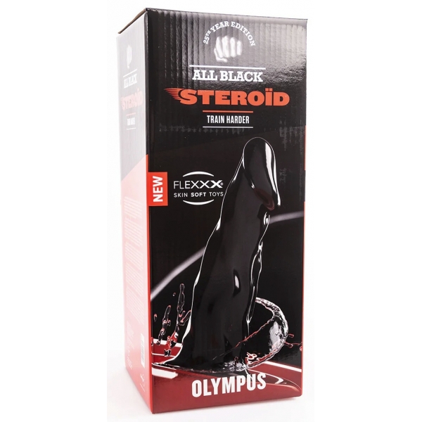 ABS21 Consolador esteroide Olympus All Black 42 x 13cm