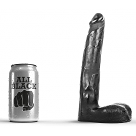 Dildo AB04 Louis All Black 17 x 3.5cm