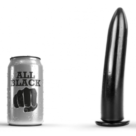 Dildo AB06 Bullet All Black 19 x 3.7cm