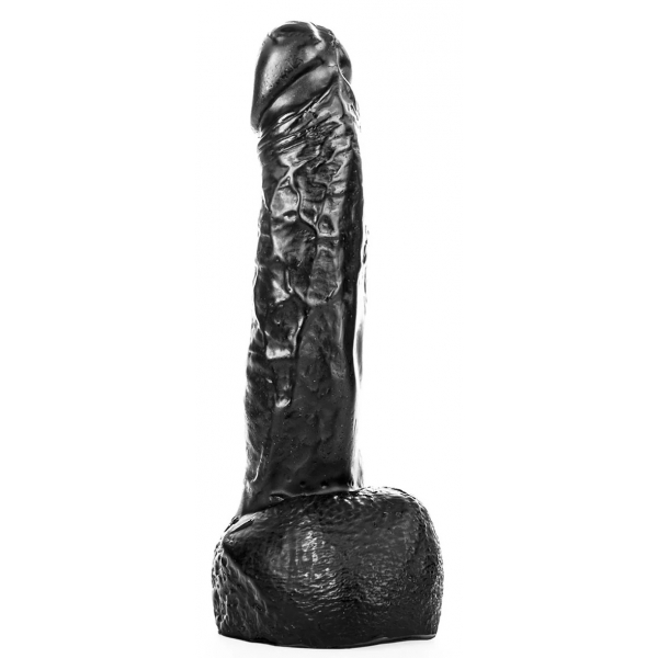 Dildo AB11 Karl Helemaal Zwart 16 x 4,5cm