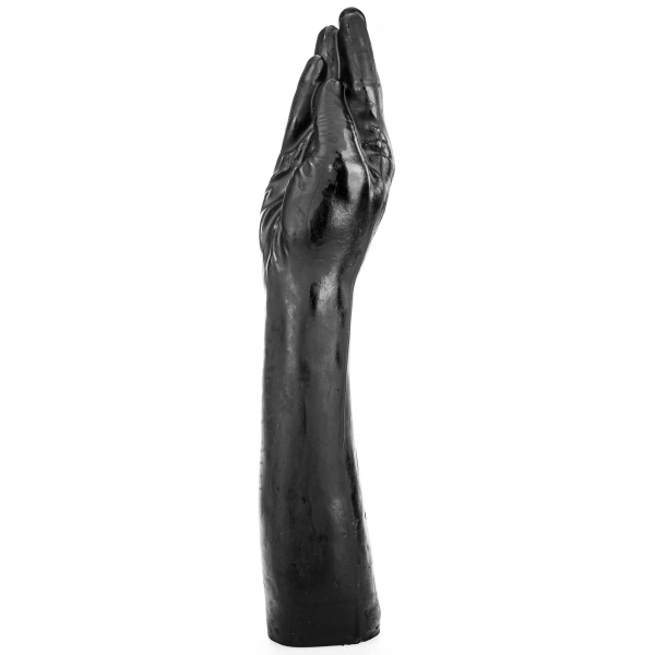 Dildo arm AB21 arm geheel zwart 32 x 7,5cm