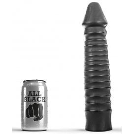 Dildo AB29 Dingus Helemaal Zwart 22 x 6cm