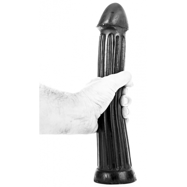 Dildo AB30 Donger Helemaal Zwart 29 x 6cm