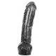 Dildo AB34 Bratwurst All Black 24 x 6.5cm