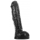 Dildo AB34 Bratwurst All Black 24 x 6.5cm