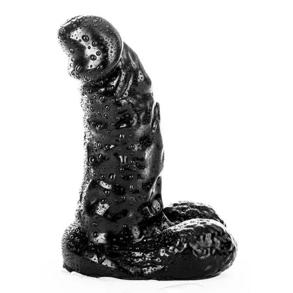 Dildo AB42 Slang Alles Zwart 11 x 4,5cm