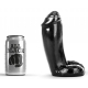 Dildo AB46 Big Bird helemaal zwart 15 x 6cm