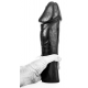 Dildo AB49 Ak-47 Helemaal Zwart 25 x 8,5cm