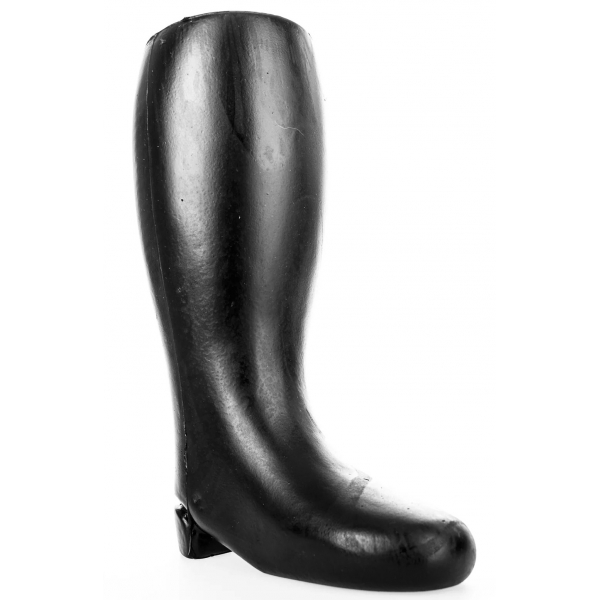 Dildo laarzen AB61 laarzen geheel zwart 30 x 12cm