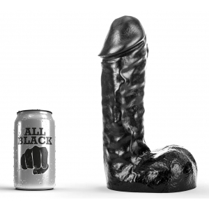 All Black Dildo AB65 All Black 20 x 6 cm