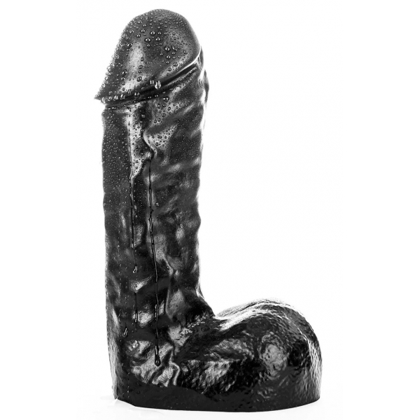 Dildo AB65 Pete Helemaal Zwart 20 x 6cm